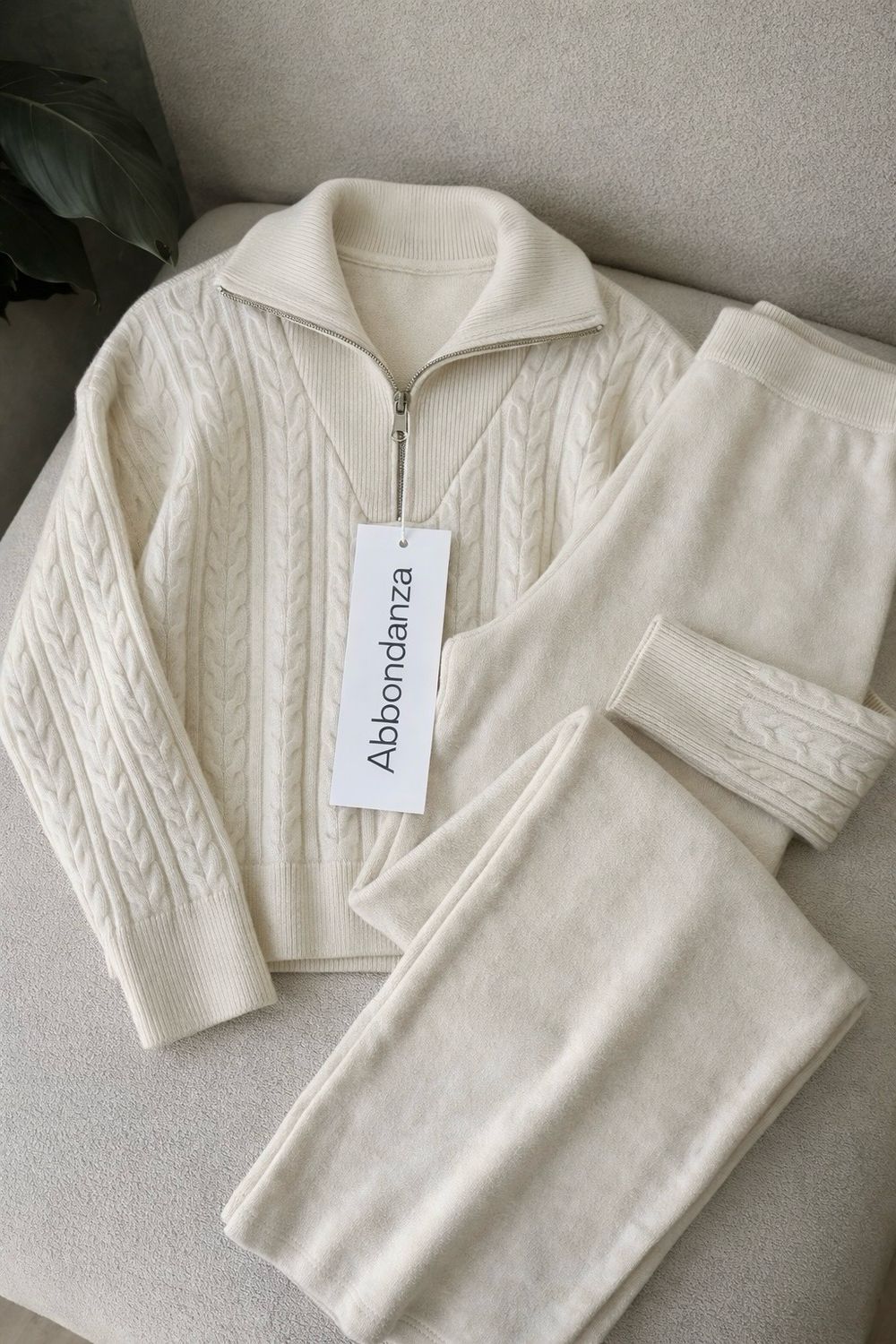 Conjunto Bombay blanco