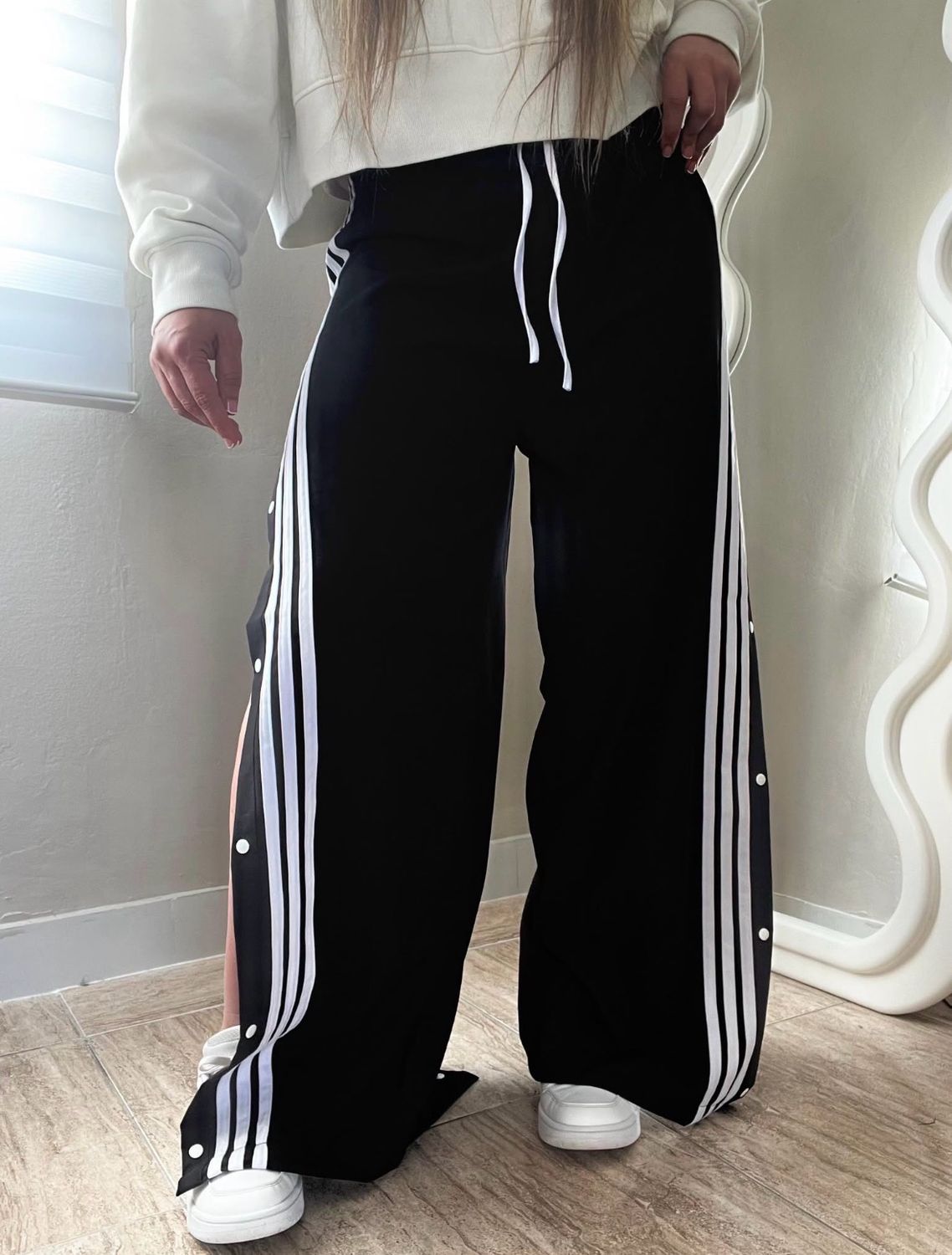 Pantalón Snap negro