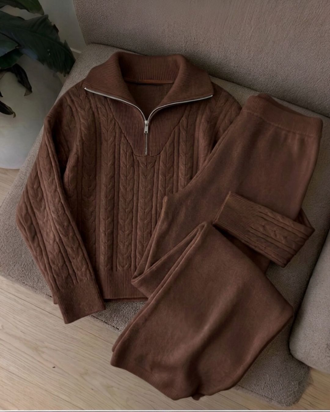 Conjunto Bombay chocolate