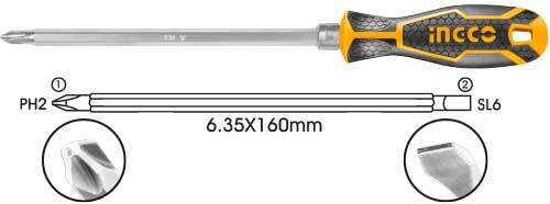 AKISD0201- 2 in 1 Screwdriver