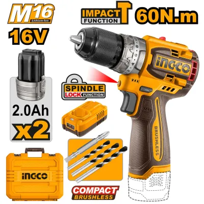CIDLI16682 - Impact Cordless Brushless Drill