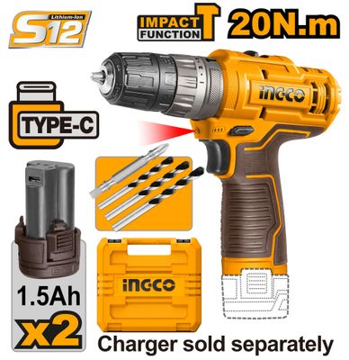 CIDLI12202 - Impact Drill Cordless
