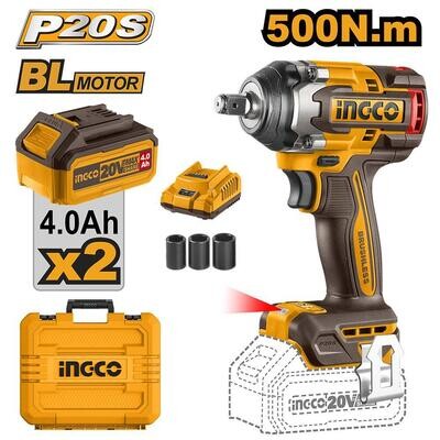 CIWLI2050 - Impact Wrench Li-ion Brushless Motor 500N.m