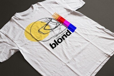 frank ocean blonde unisex round neck t shirt.