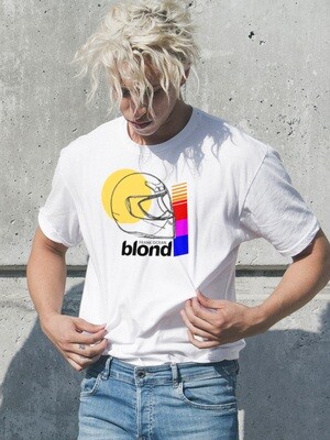 frank ocean blonde unisex round neck t shirt.