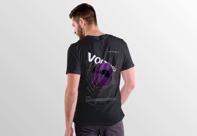 volta della unisex half sleeve t shirt.