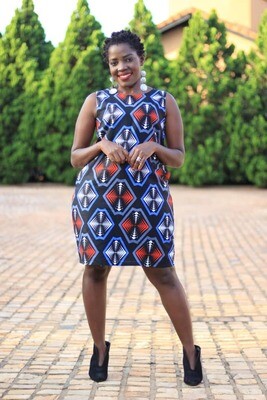 Casual Dress and Earrings