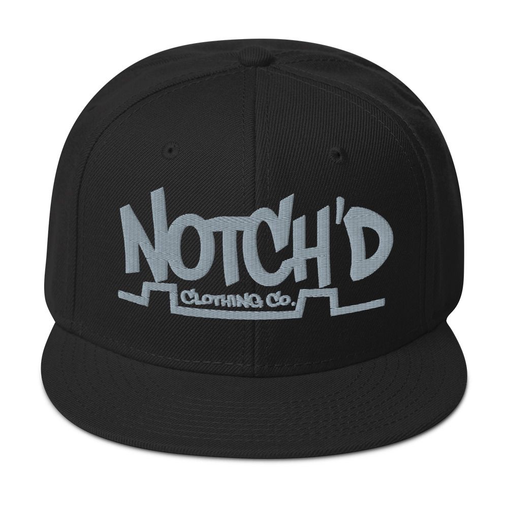 Big Logo Snapback Grey Embroidery -16 Cap Color Combinations (Otto Cap 125-978)