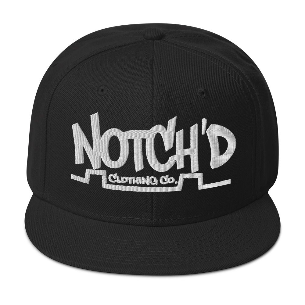 Big Logo Snapback White Embroidery -16 Cap Color Combinations (Otto Cap 125-978)