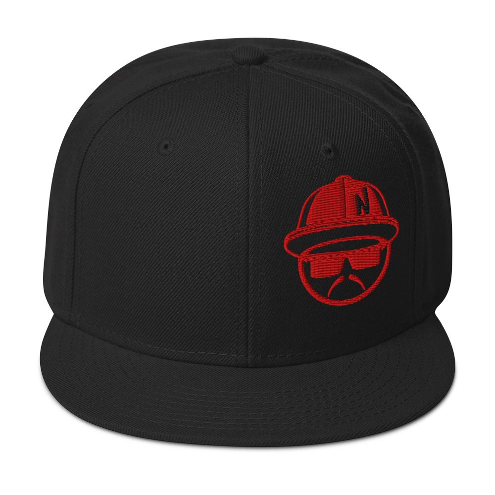 Lowguy Snapback Red Embroidery -16 Cap Color Combinations (Otto Cap 125-978)