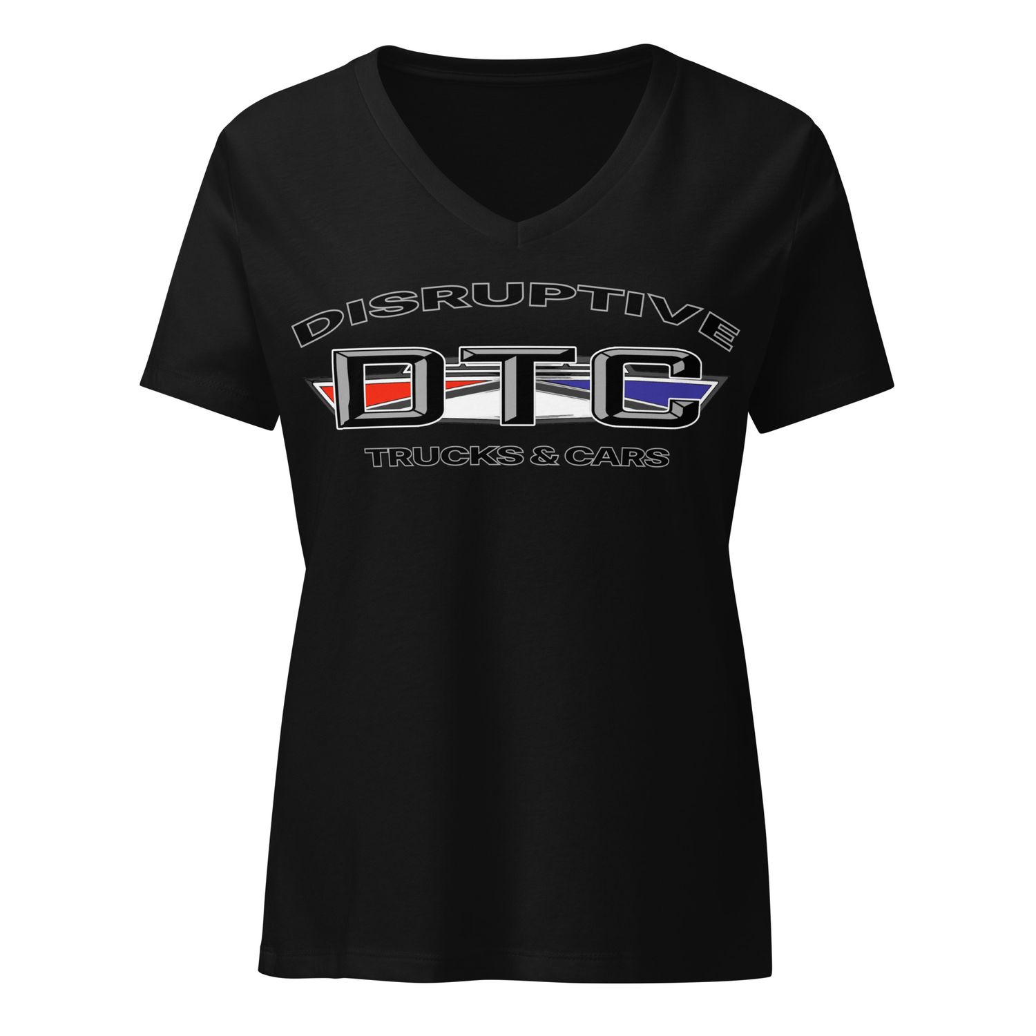 DTC SEMA Women’s relaxed v-neck t-shirt