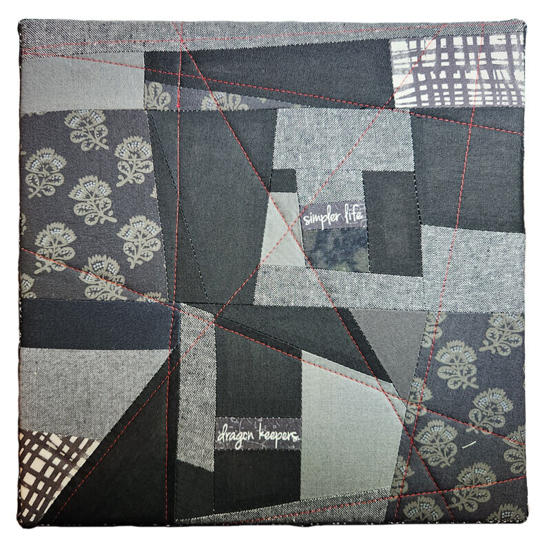 Thread & Fabric Comp. 2-3 - Wall Art