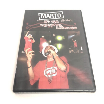 DVD Marto LIVE “No me importa padecer por Cristo” ENVÍO GRATIS
