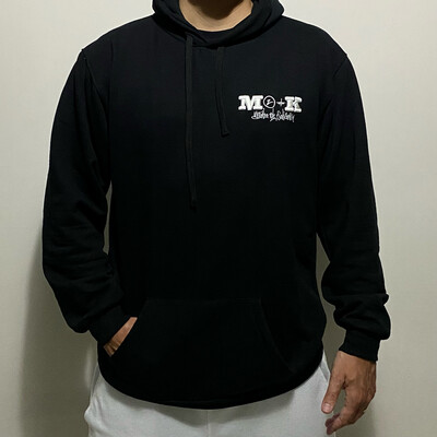 Sudadera M2+K Negra/Bordado Blanco ENVÍO GRATIS