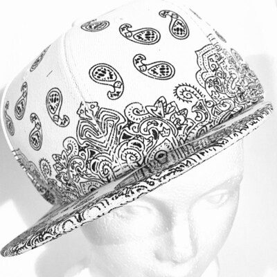 GORRA VICERA PLANA patrón paliacate ENVÍO GRATIS