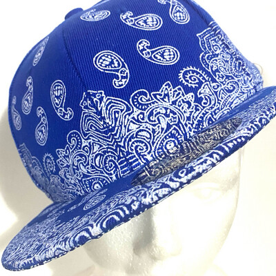 GORRA VICERA PLANA patrón paliacate ENVÍO GRATIS