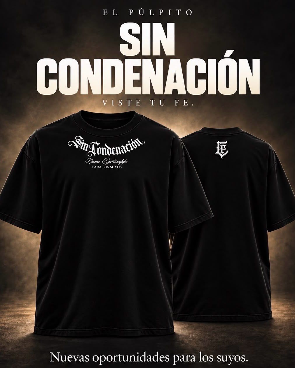 Playera El Púlpito Sin Condenación ENVÍO GRATIS