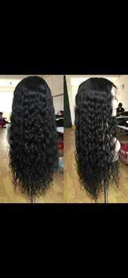 Human hair waterwave