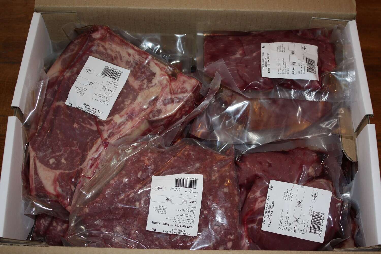 Caissette de boeuf 10 kg environ