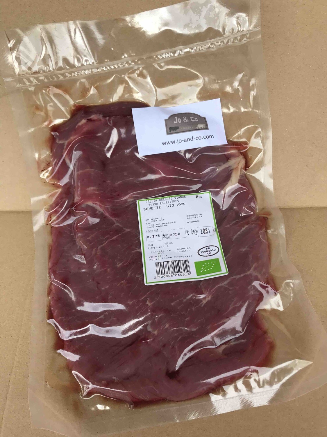 Bavette Angus (paquet de 2 pièces)