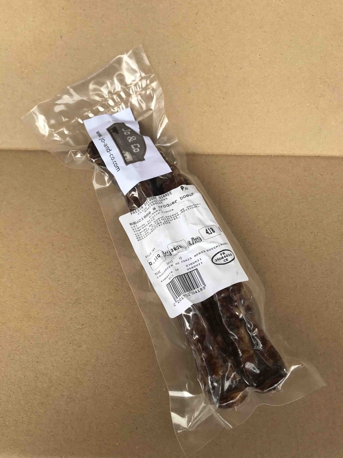 Apéro-saucisse de boeuf