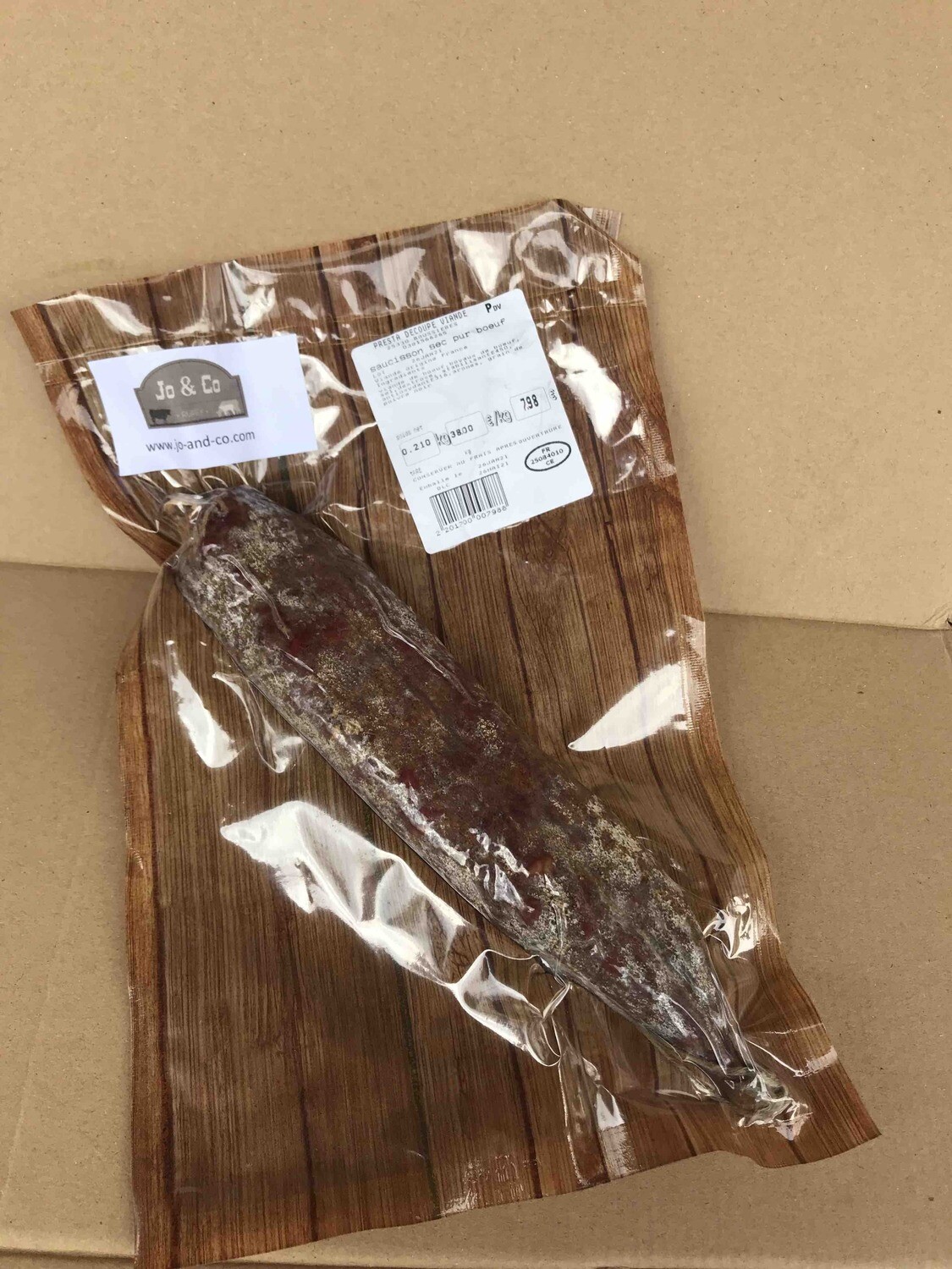 Saucisson de boeuf