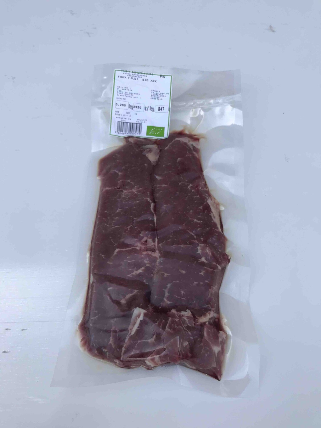 Faux-filet Angus (paquet de 2 pièces)