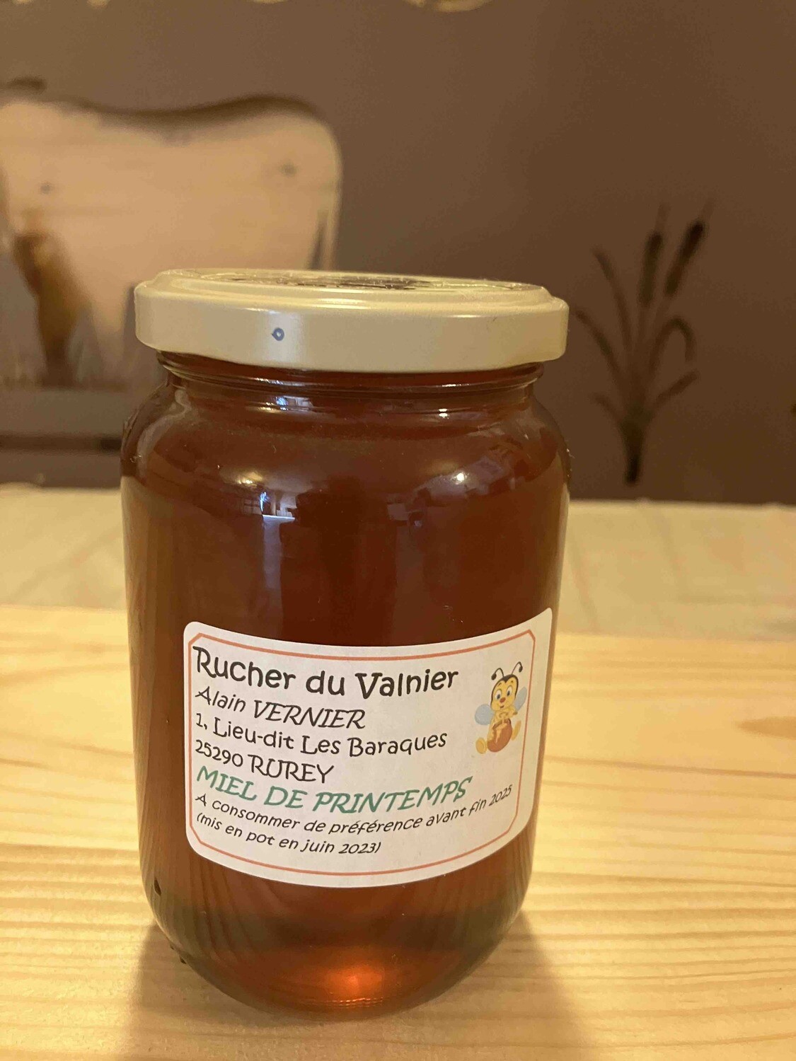 Miel des baraques (pot de 500 g)