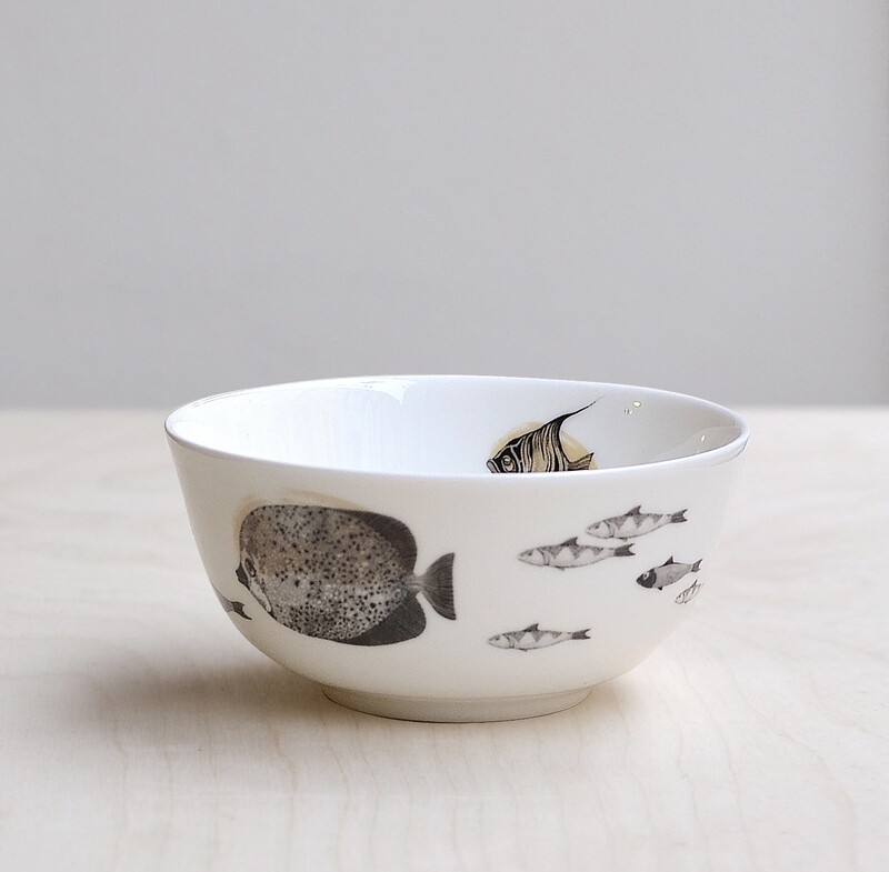 Dipping bowl Deep sea