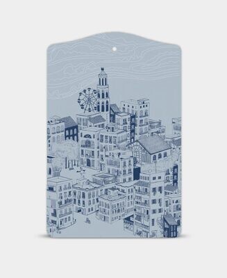 Cuttingboard Mi barrio