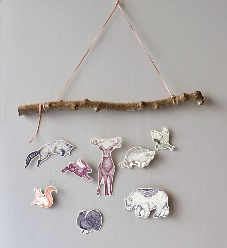 Garland Nordic animals