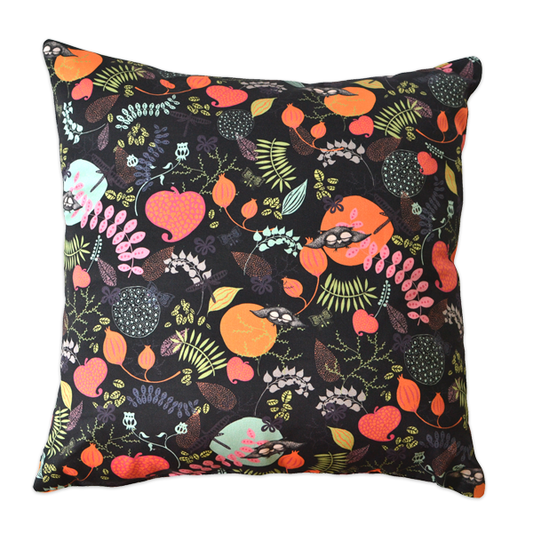 Cushion cover Forest night