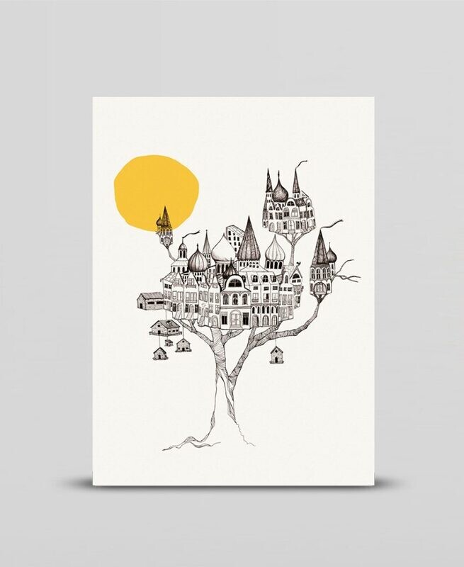 Mini print Another birds nest