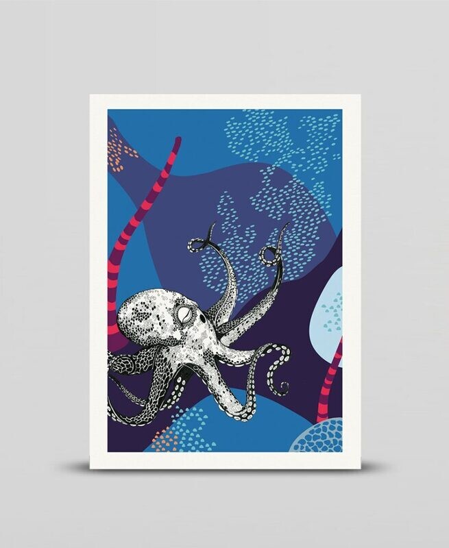 Mini print Galapagos