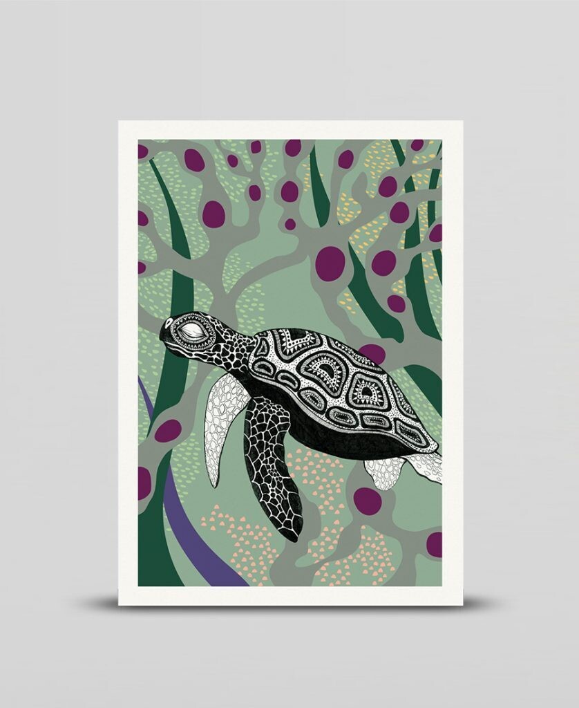 Mini print Turtle