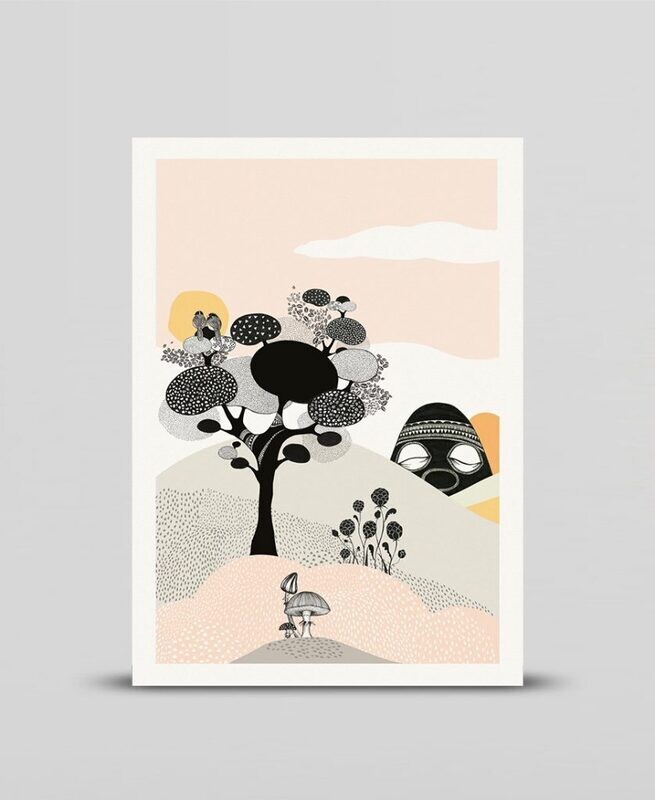 Mini print Talking tree