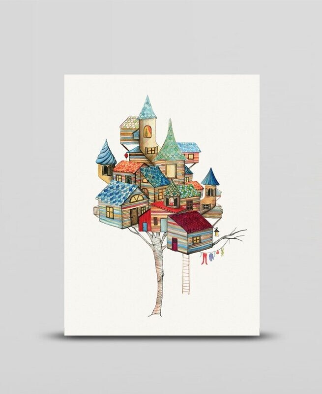 Mini print Houses