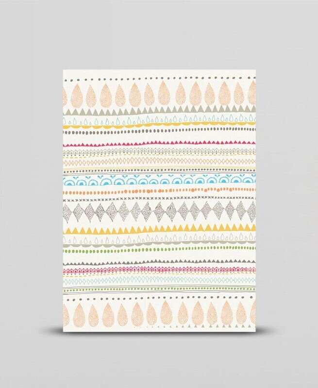 Mini print Folk pattern