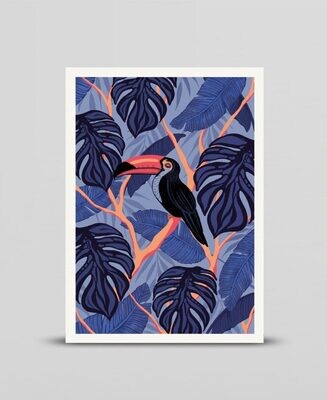 Mini print Toucan