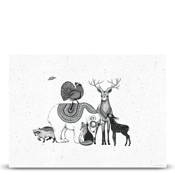 Poster Woodland