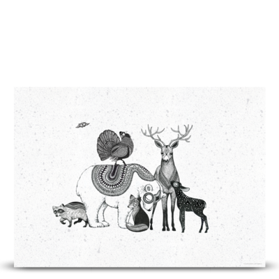 Poster Woodland