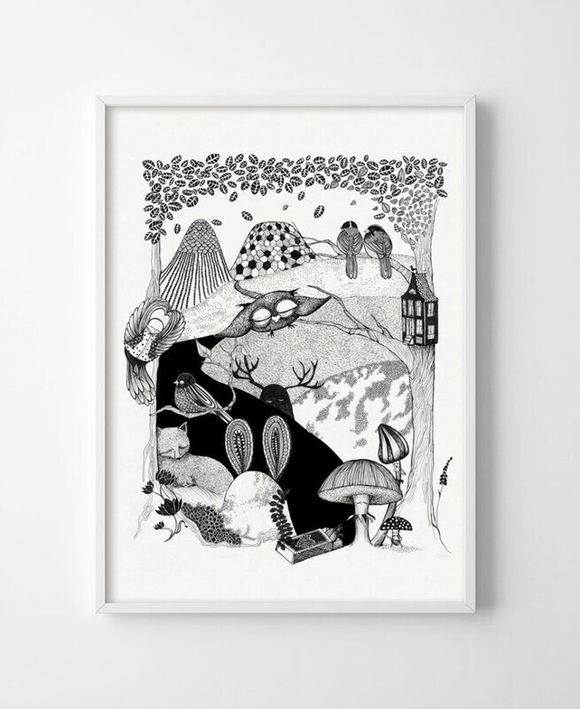 Poster Deep woods