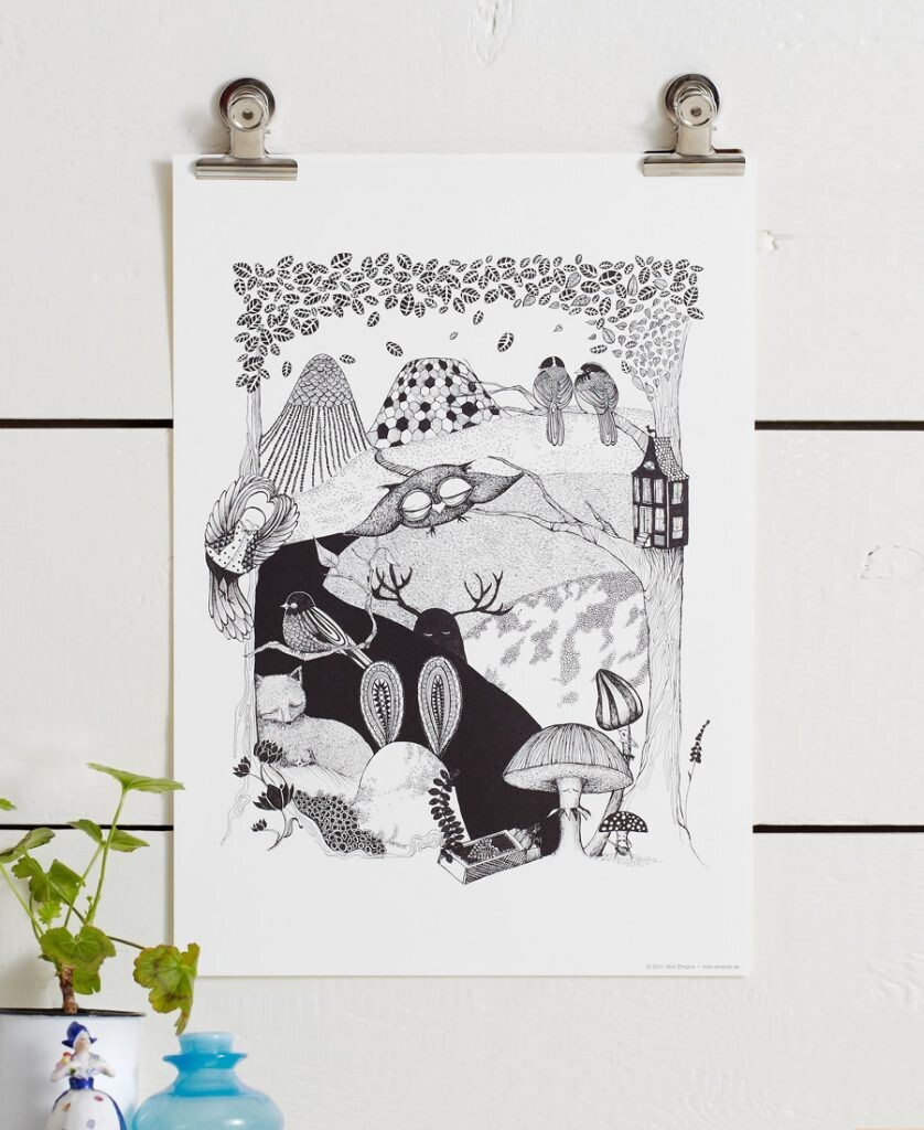 Poster Deep woods