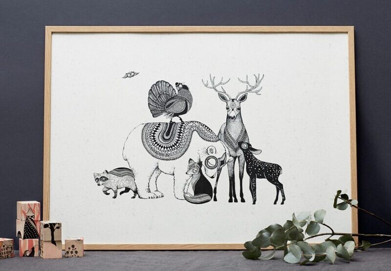 Poster Woodland