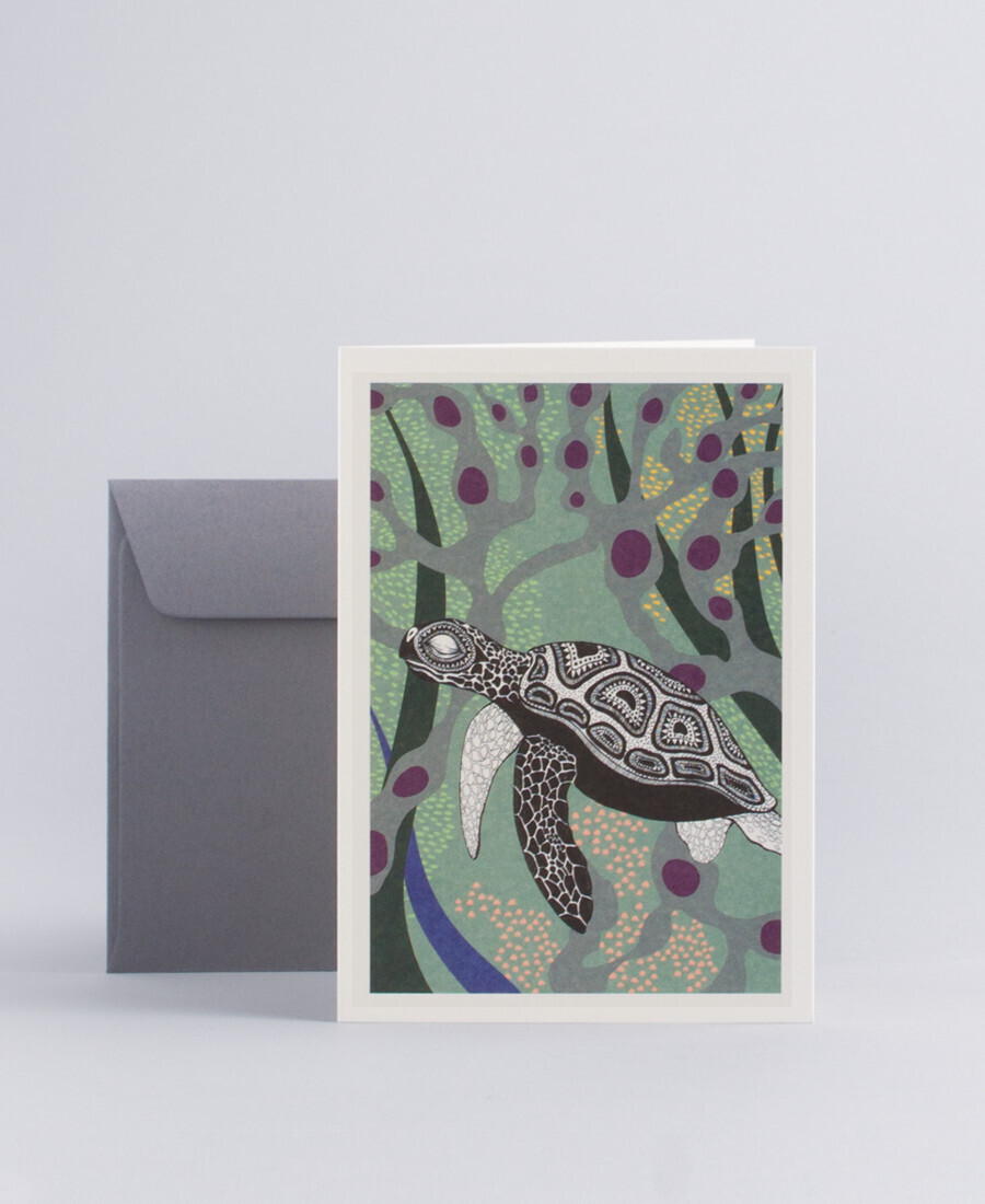 Folded card Turtle