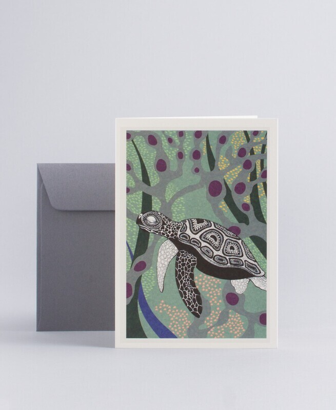 Folded card Turtle
