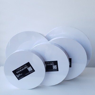 11&quot; Premium White Masonite Round Boards 6mm (Pack of 5)