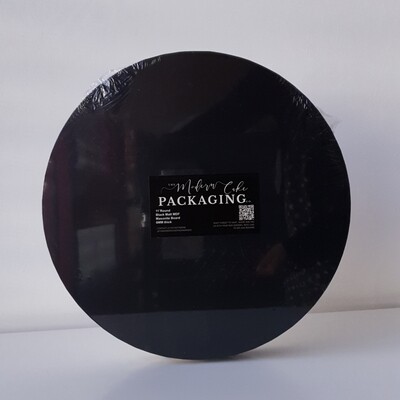 11&quot; Premium Black Masonite Round Boards 6mm (Pack of 5)