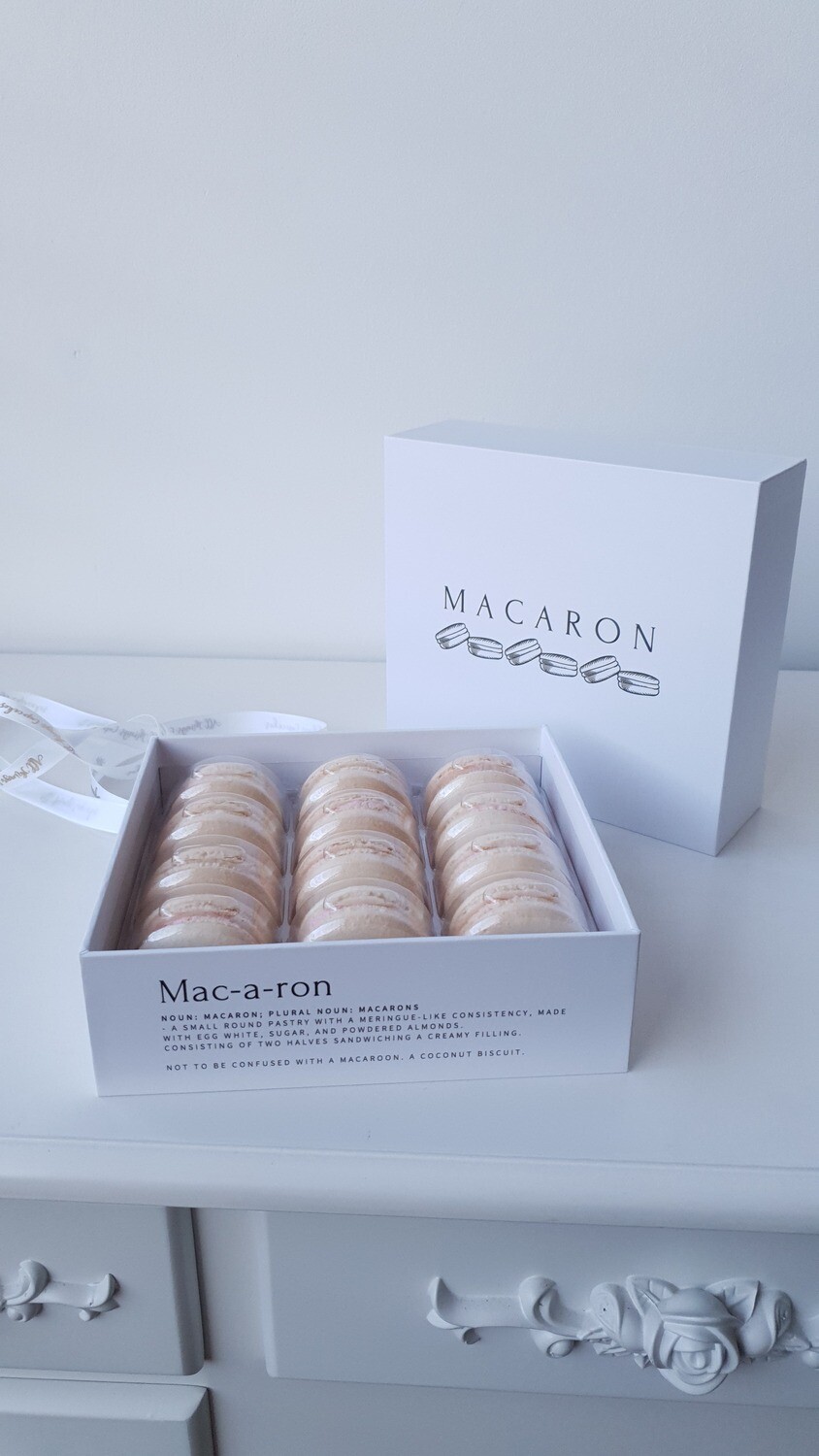 Macaron Box with tray