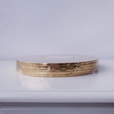 10" Premium Gold Masonite Round Boards 6mm (pack of 5)